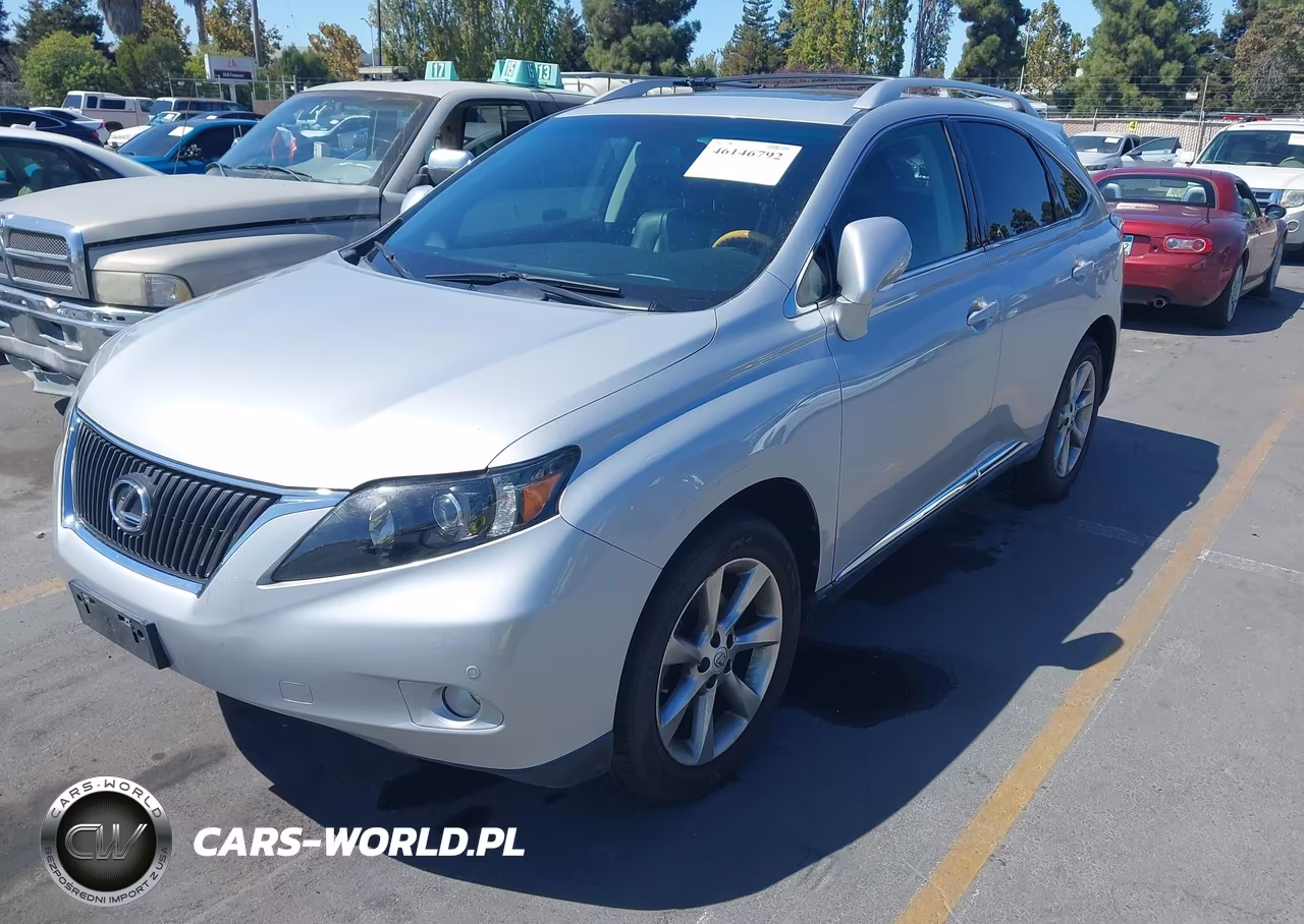 2012 Lexus Rx 350 VIN:2T2ZK1BA6CC085543 - 2