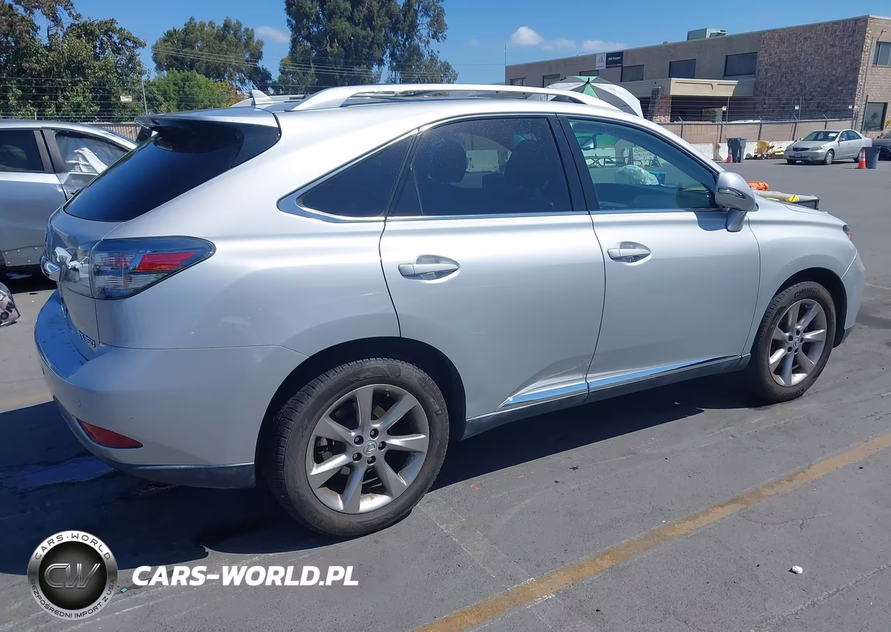 2012 Lexus Rx 350 VIN:2T2ZK1BA6CC085543 - 4