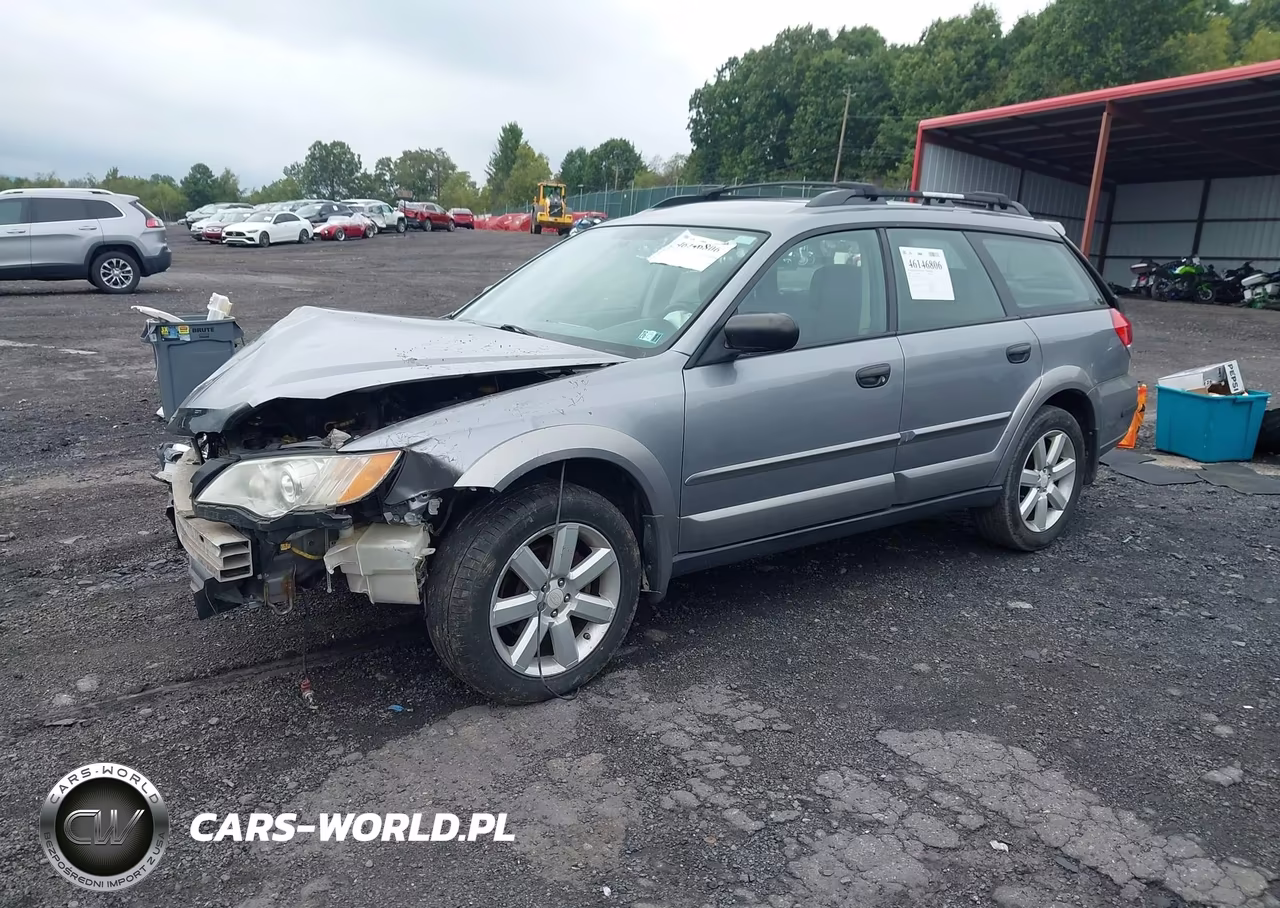 2009 Subaru Outback 2.5I VIN:4S4BP61C097333539 - 2