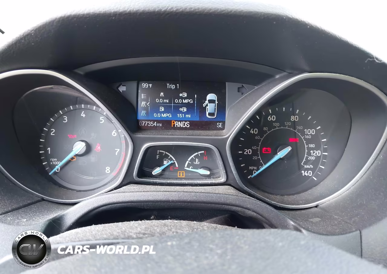 2016 Ford Focus Se VIN:1FADP3KE9GL401861 - 7