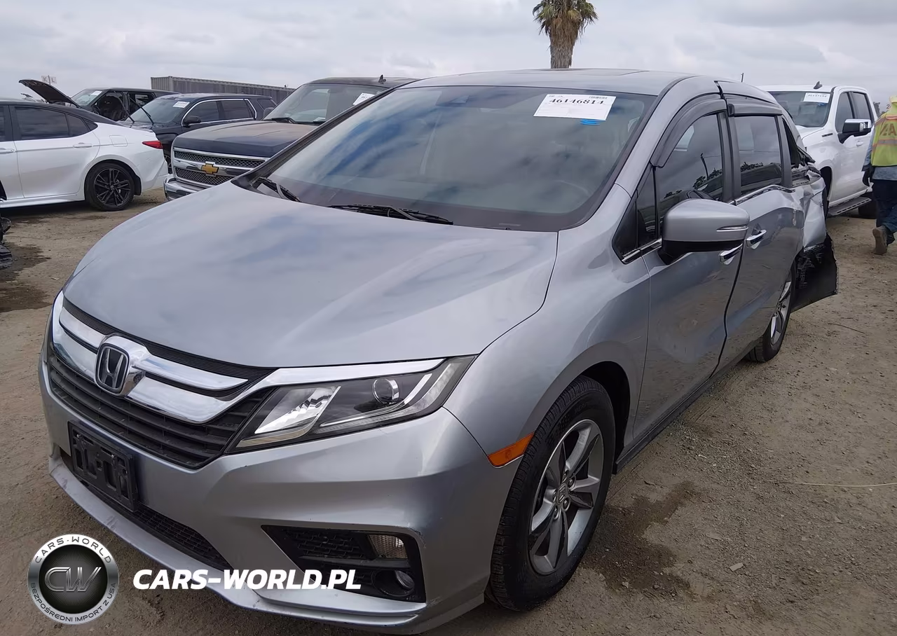 2018 Honda Odyssey Ex-L VIN:5FNRL6H7XJB054301 - 2