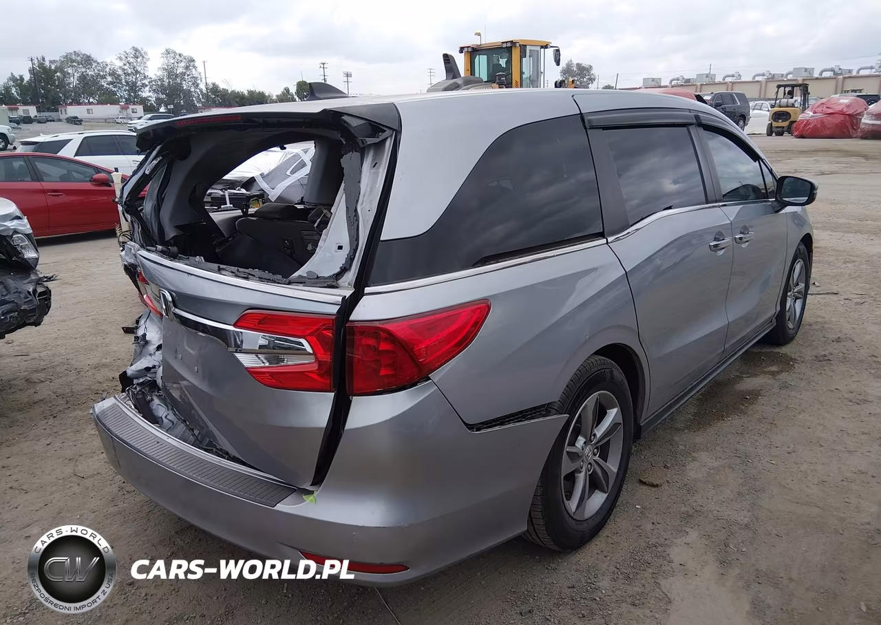 2018 Honda Odyssey Ex-L VIN:5FNRL6H7XJB054301 - 4