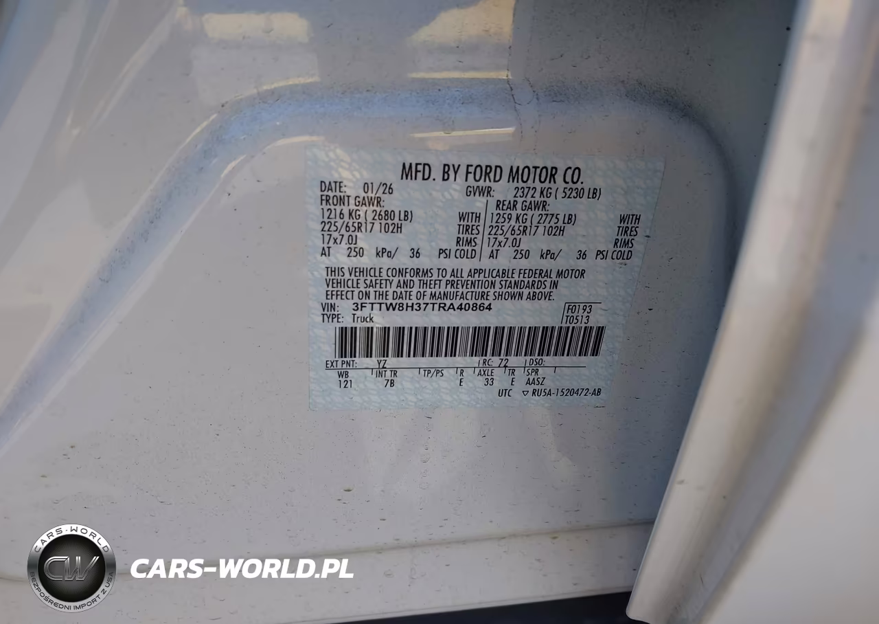 2026 Ford Maverick Xlt VIN:3FTTW8H37TRA40864 - 9