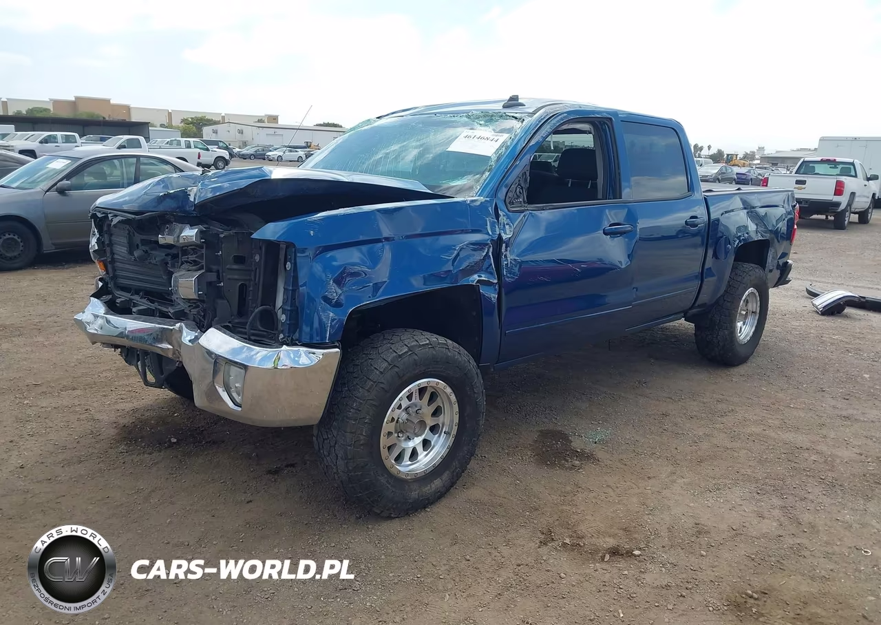2018 Chevrolet Silverado 1500 1Lt VIN:3GCPCREC0JG414163 - 2