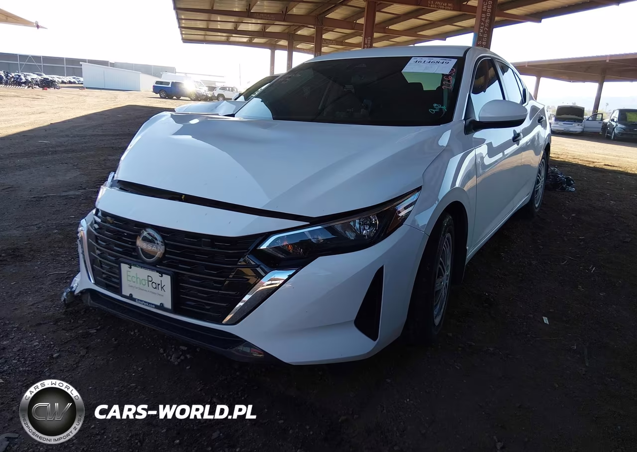 2024 Nissan Sentra S Xtronic Cvt VIN:3N1AB8BV1RY389341 - 2