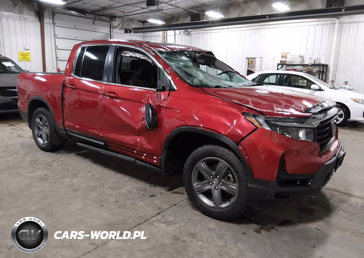 2022 Honda Ridgeline Rtl VIN:5FPYK3F55NB036607 - 1