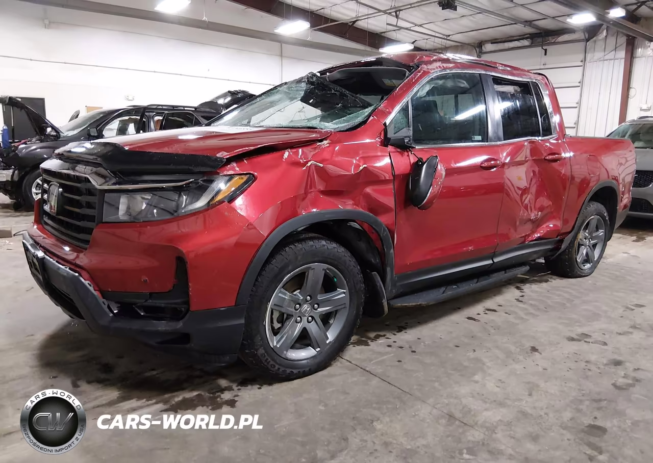 2022 Honda Ridgeline Rtl VIN:5FPYK3F55NB036607 - 2