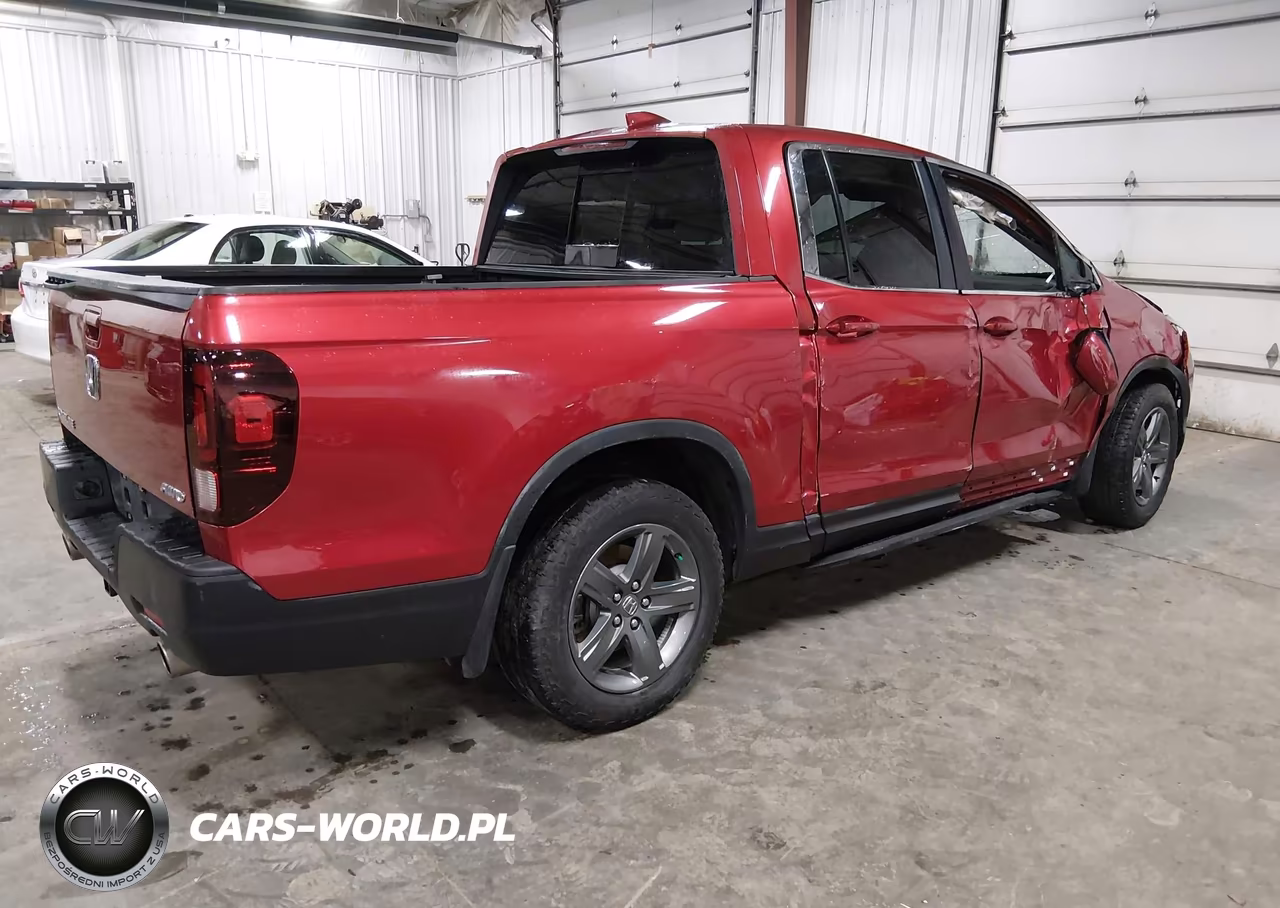 2022 Honda Ridgeline Rtl VIN:5FPYK3F55NB036607 - 4