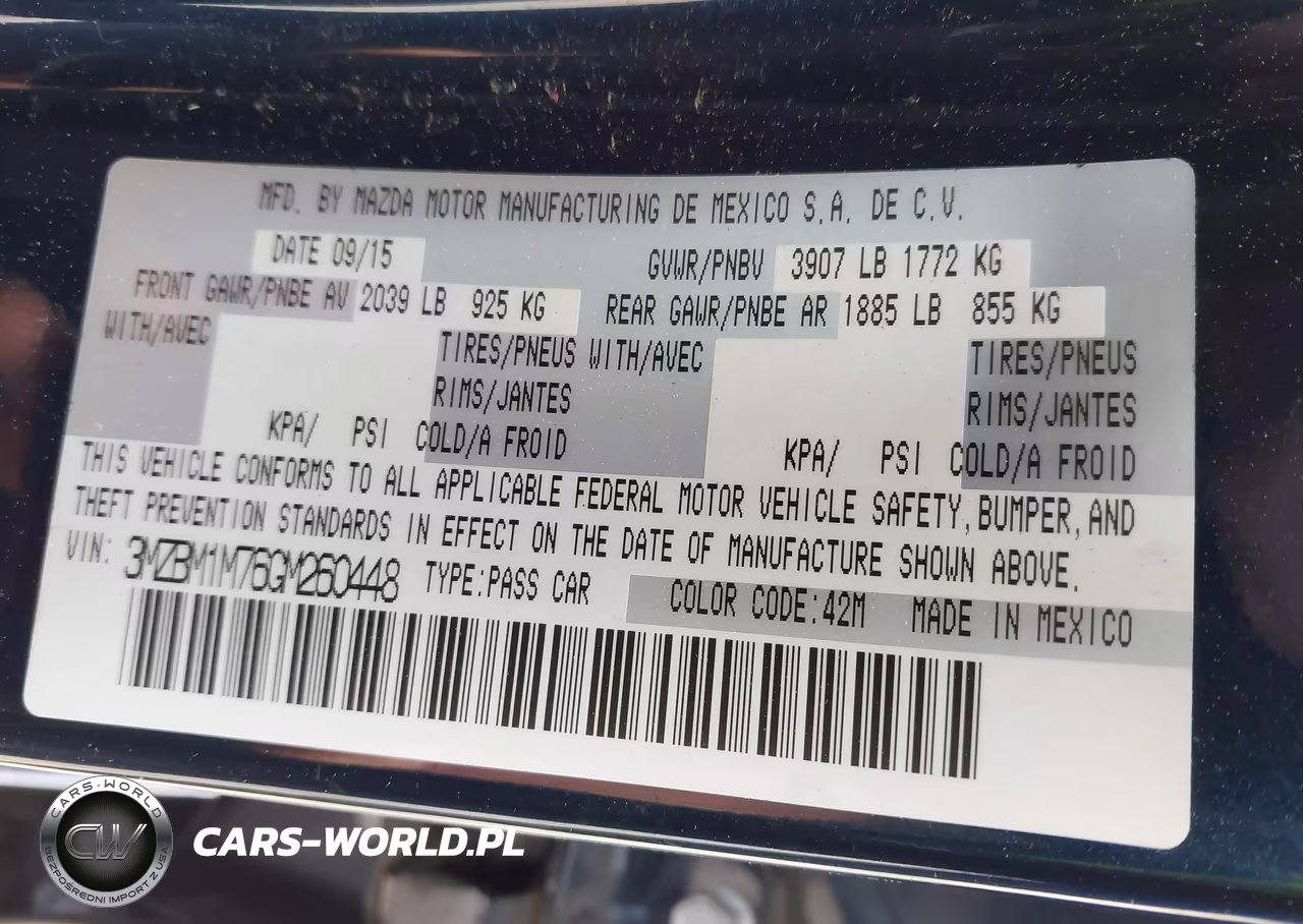 2016 Mazda Mazda3 I Touring VIN:3MZBM1M76GM260448 - 9