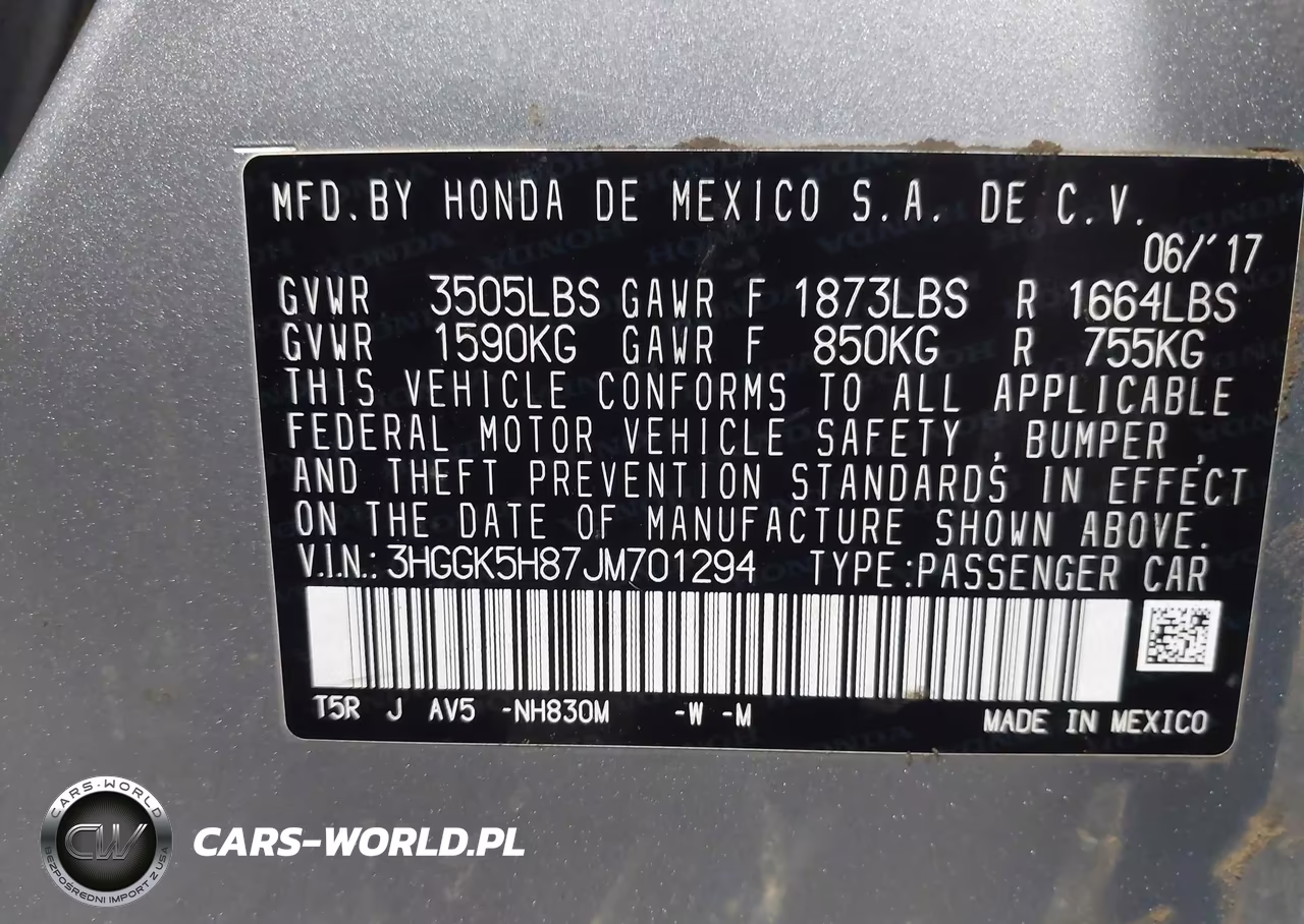 2018 Honda Fit Ex VIN:3HGGK5H87JM701294 - 9