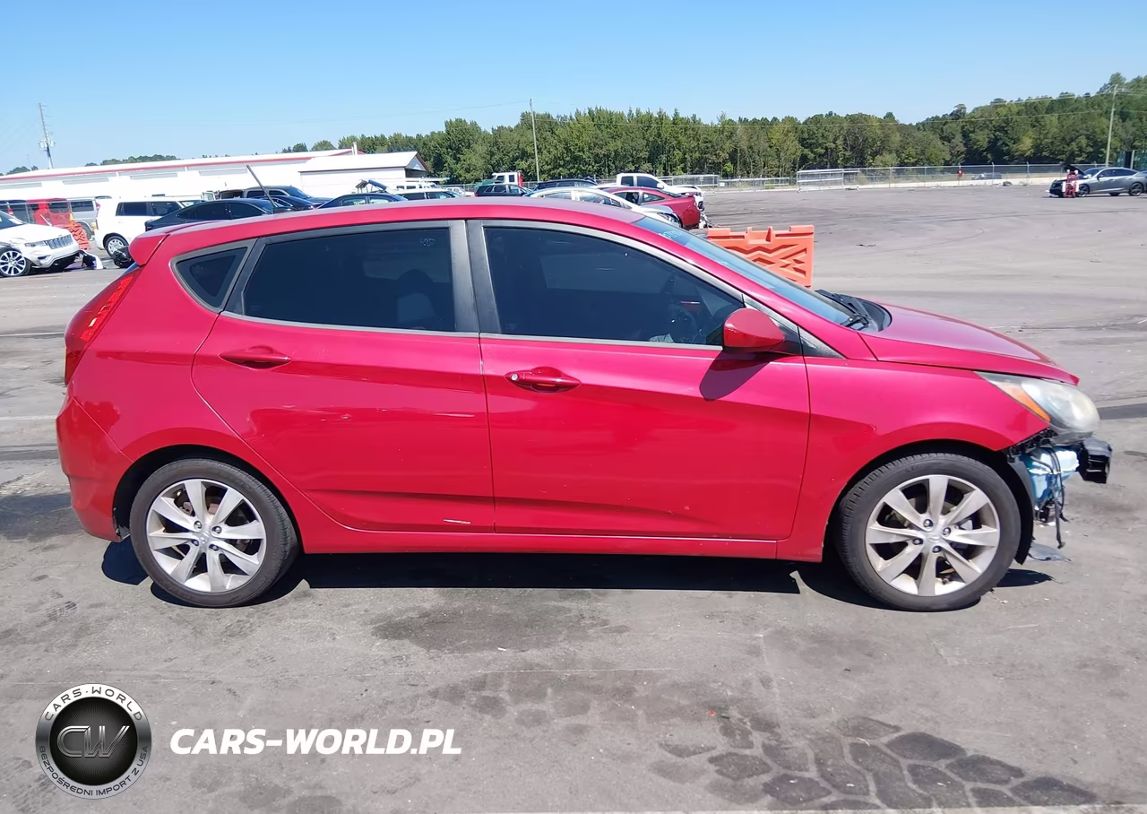 2012 Hyundai Accent Se VIN:KMHCU5AE7CU015094 - 14