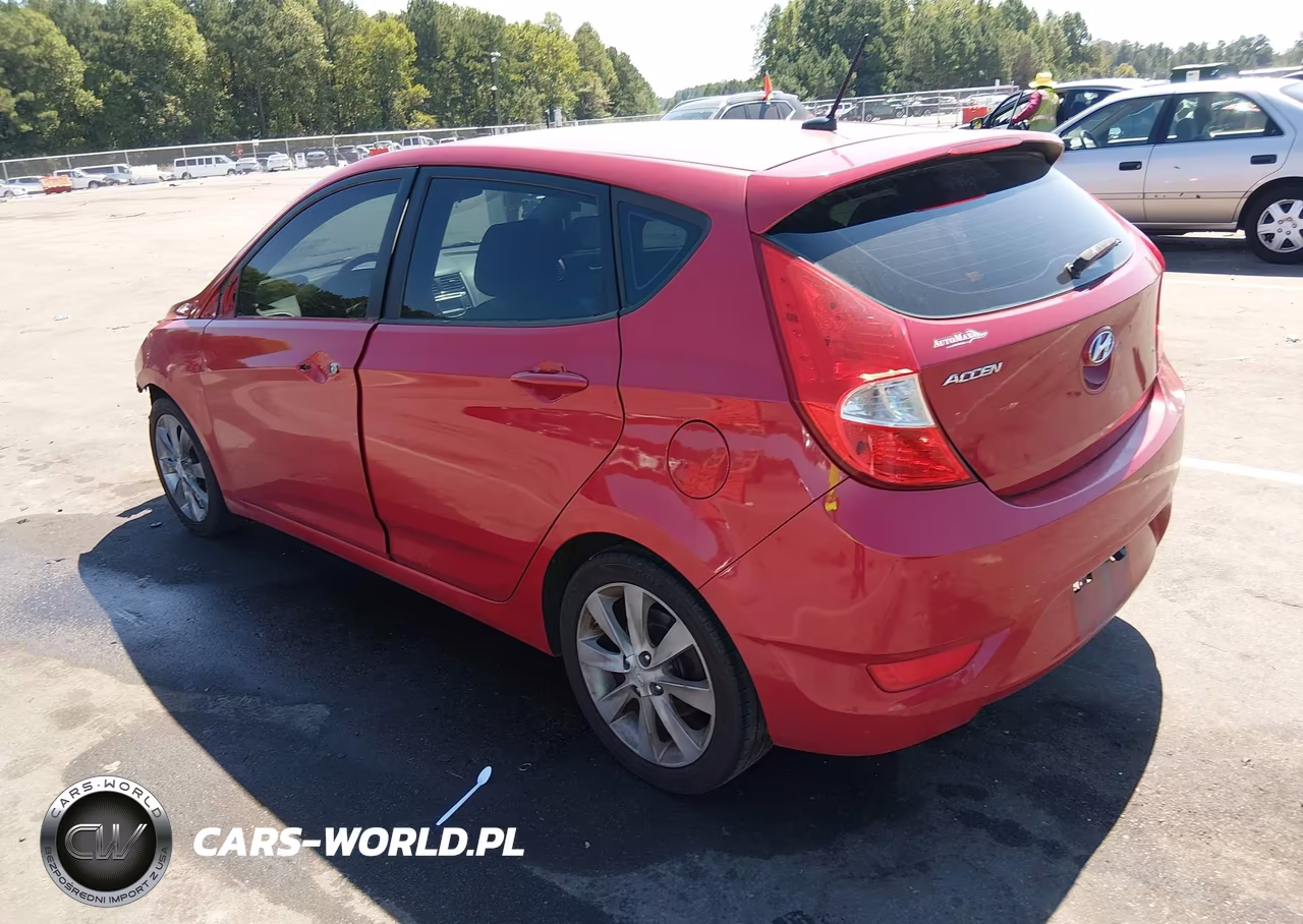 2012 Hyundai Accent Se VIN:KMHCU5AE7CU015094 - 3