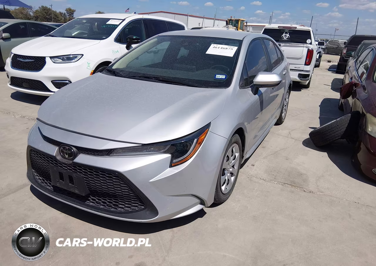 2021 Toyota Corolla Le VIN:5YFEPMAE2MP192326 - 2