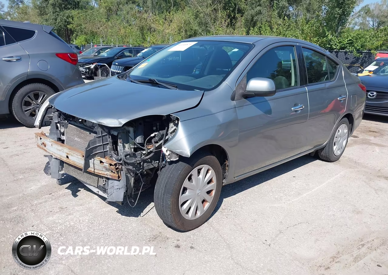 2014 Nissan Versa 1.6 Sv VIN:3N1CN7AP9EL811134 - 2