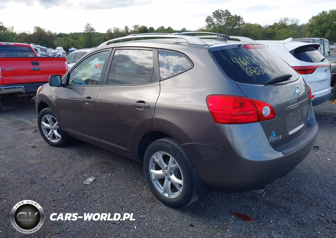 2008 Nissan Rogue Sl VIN:JN8AS58V18W122343 - 3