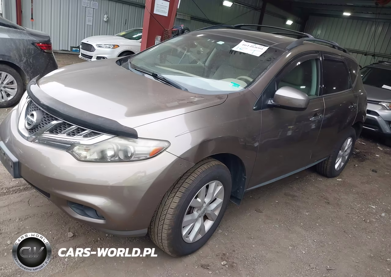 2011 Nissan Murano Sv VIN:JN8AZ1MW0BW177358 - 2