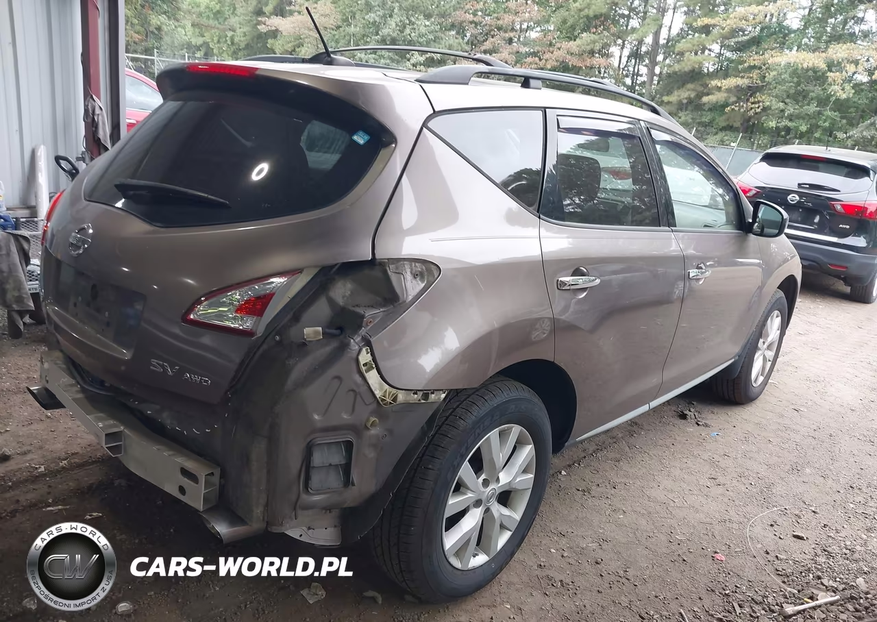 2011 Nissan Murano Sv VIN:JN8AZ1MW0BW177358 - 4