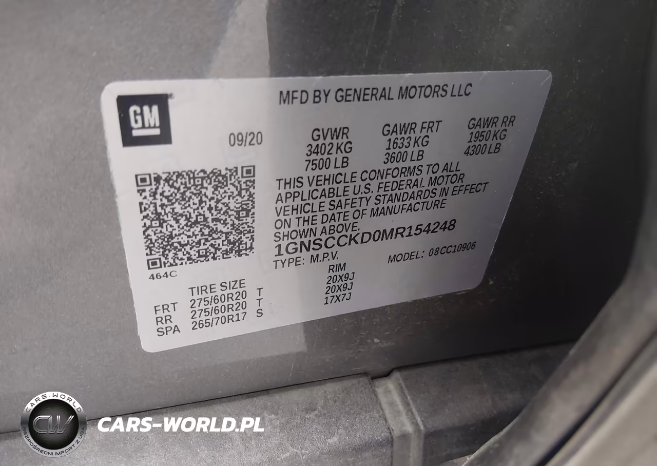 2021 Chevrolet Suburban Lt VIN:1GNSCCKD0MR154248 - 9