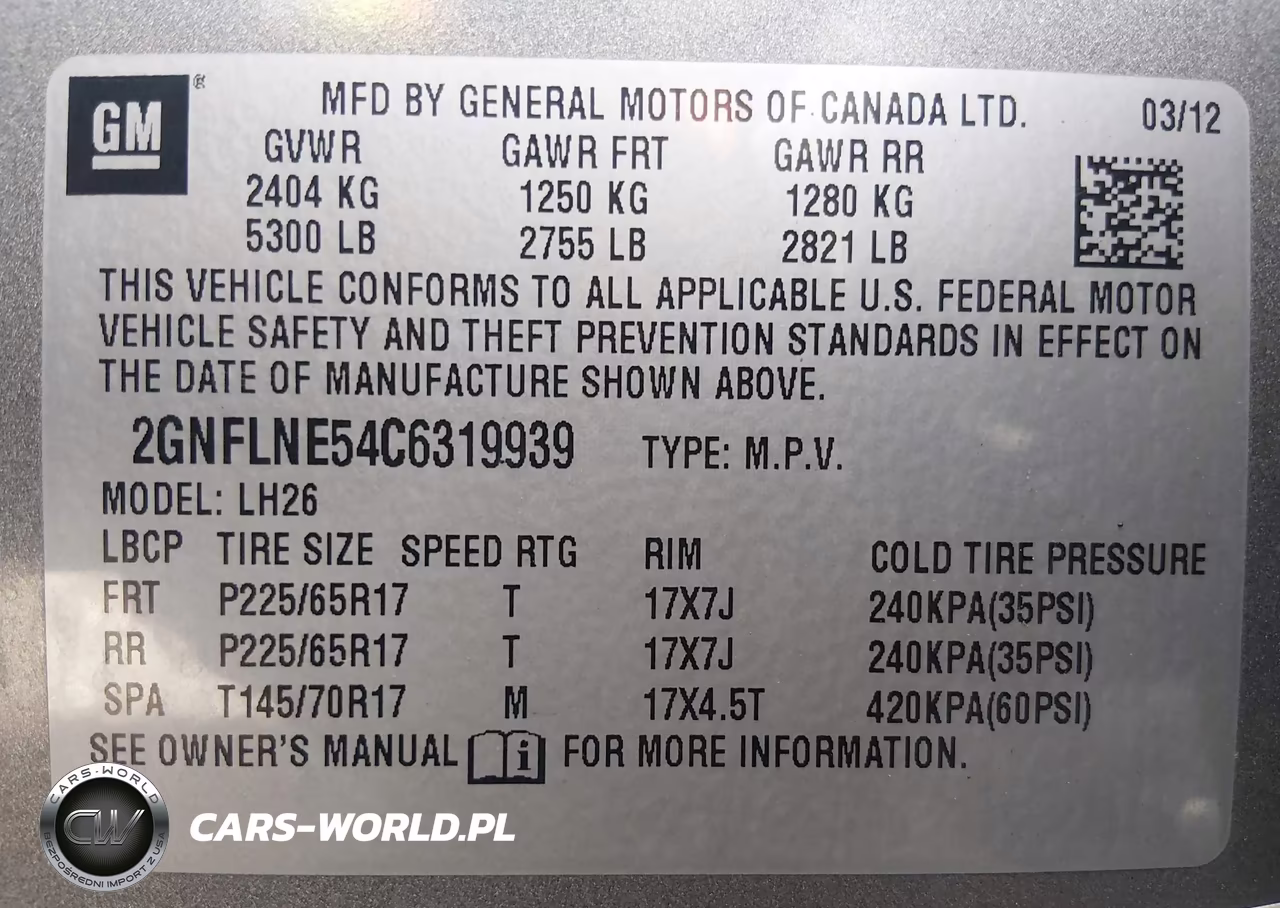 2012 Chevrolet Equinox 2Lt VIN:2GNFLNE54C6319939 - 9