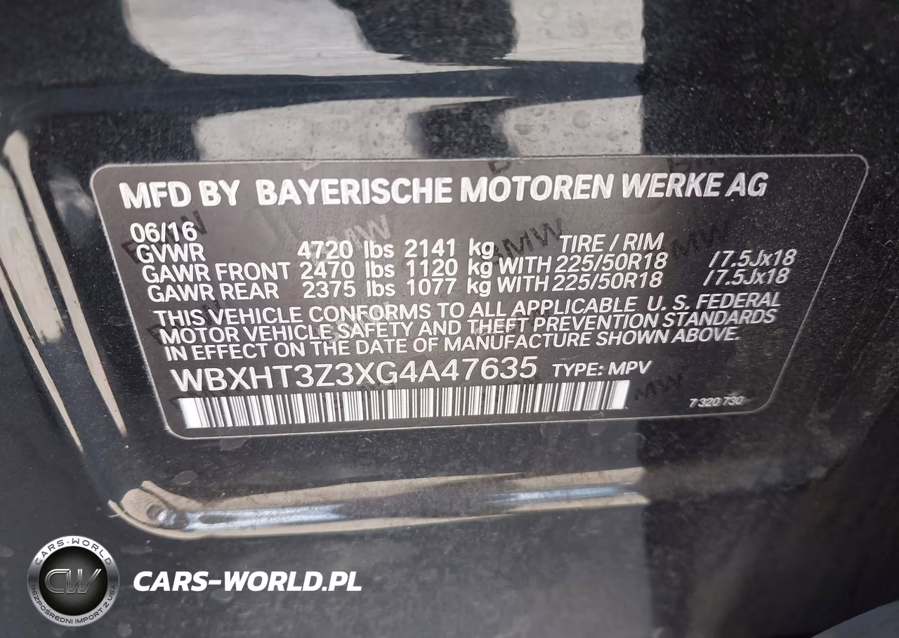 2016 BMW X1 xDrive28I VIN:WBXHT3Z3XG4A47635 - 9