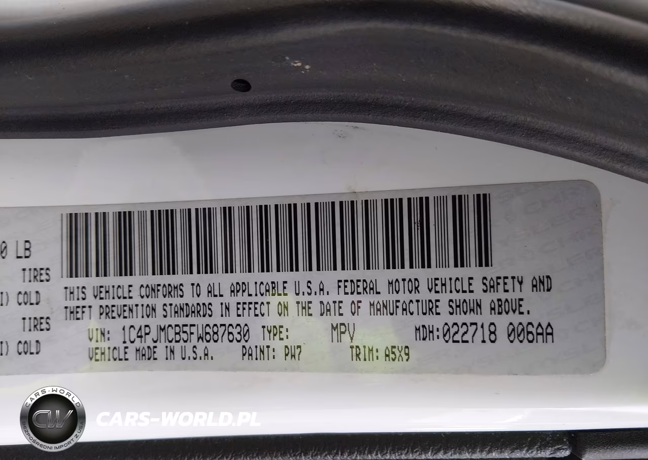 2015 Jeep Cherokee Latitude VIN:1C4PJMCB5FW687630 - 9