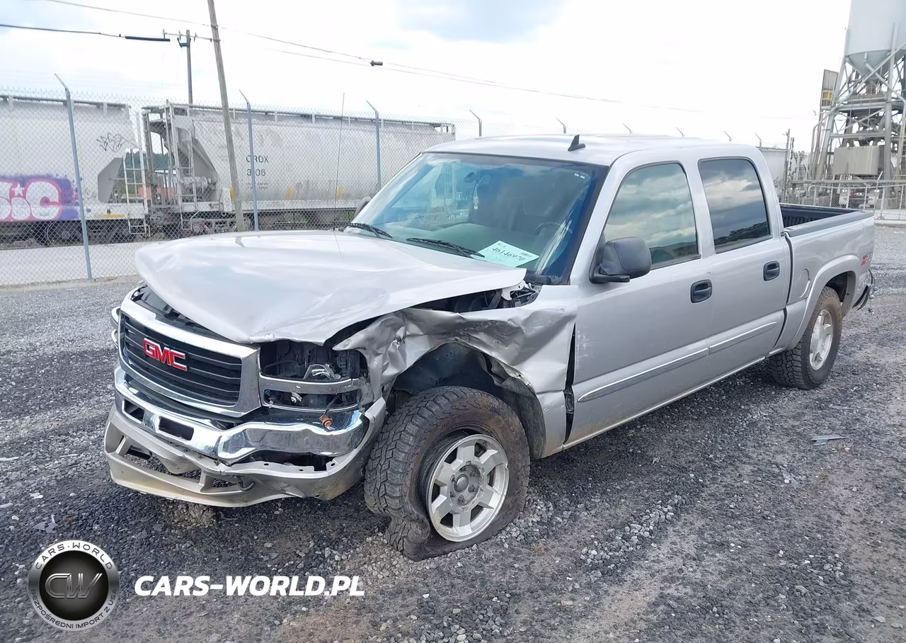 2006 GMC Sierra 1500 Sle2 VIN:2GTEK13ZX61272567 - 2