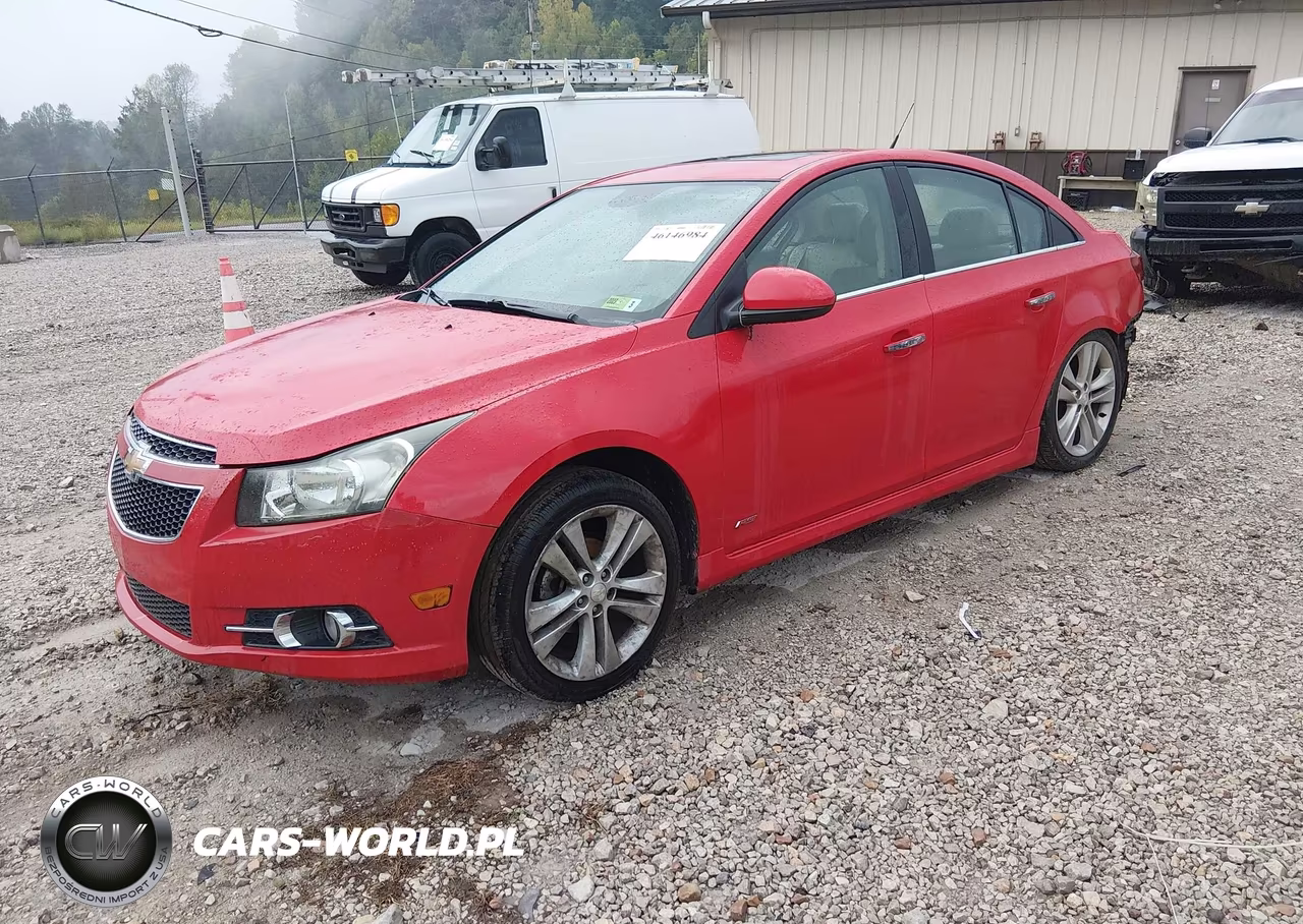 2014 Chevrolet Cruze Ltz VIN:1G1PG5SB2E7292439 - 2