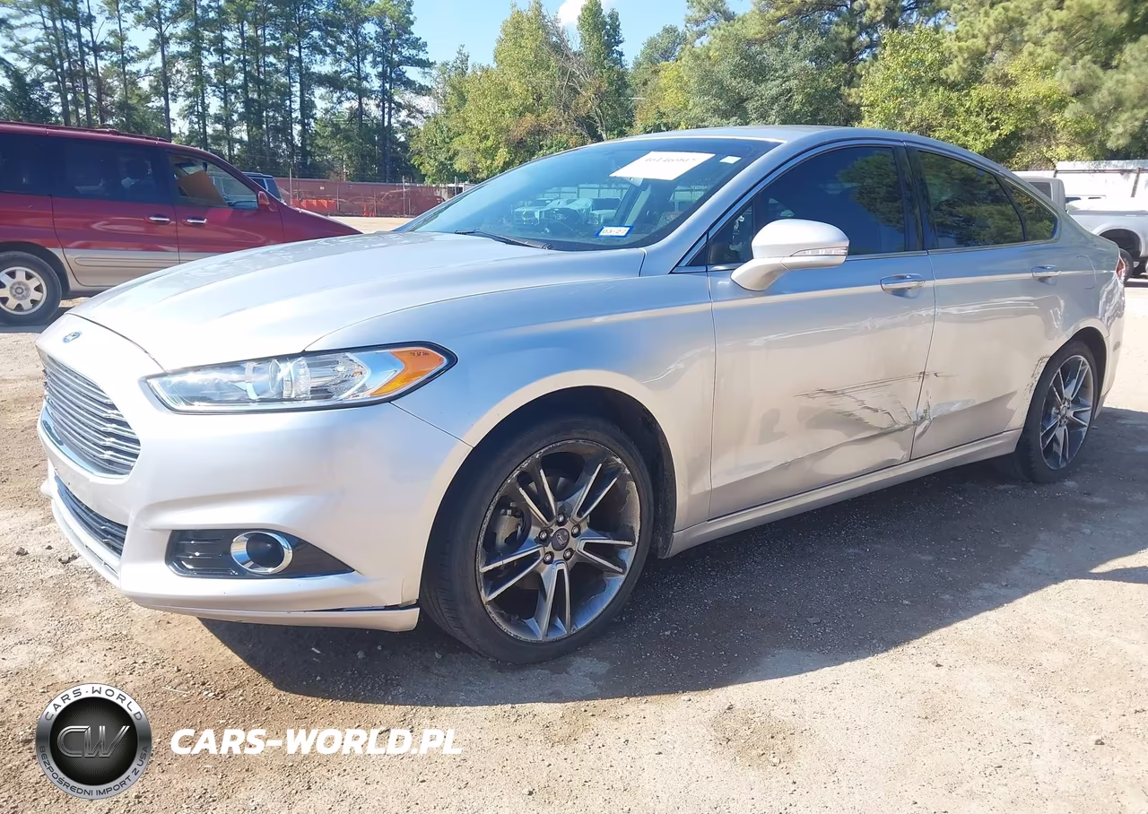 2014 Ford Fusion Titanium VIN:3FA6P0K93ER149517 - 2