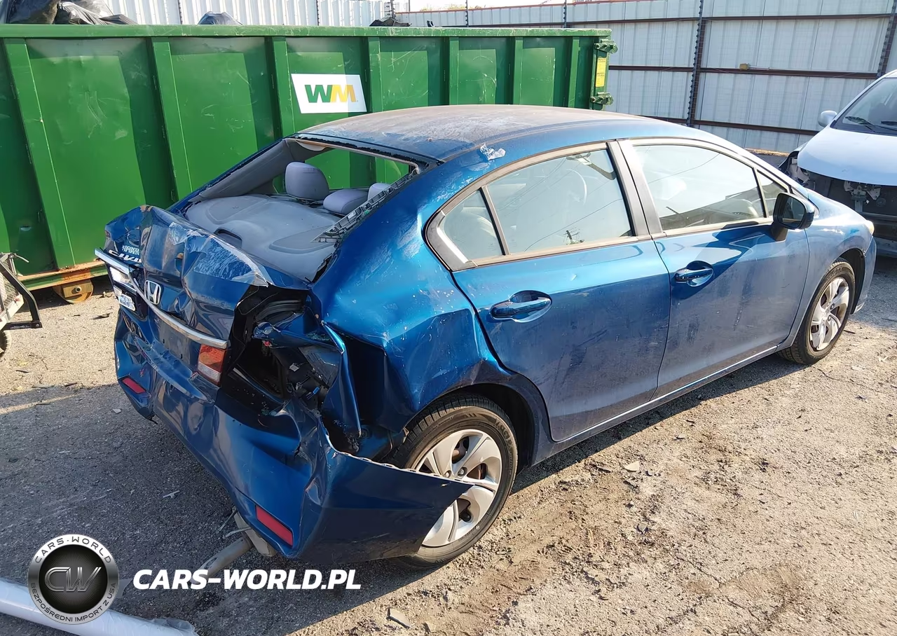 2015 Honda Civic Lx VIN:2HGFB2F54FH563982 - 4
