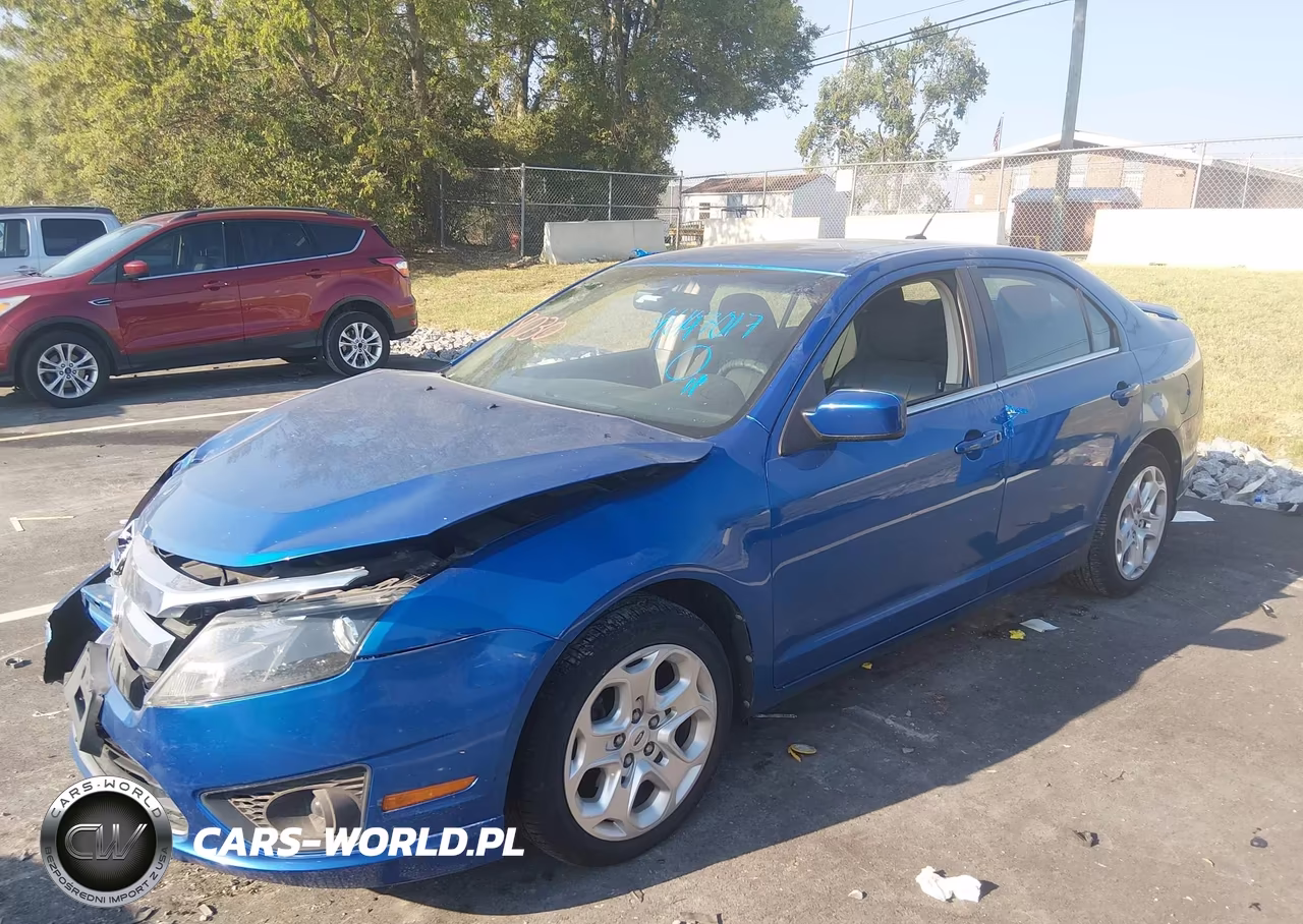 2011 Ford Fusion Se VIN:3FAHP0HG5BR208030 - 2