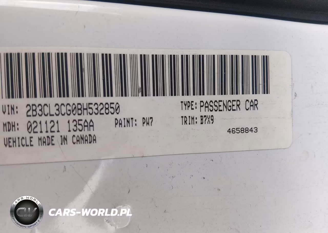 2011 Dodge Charger VIN:2B3CL3CG0BH532850 - 9