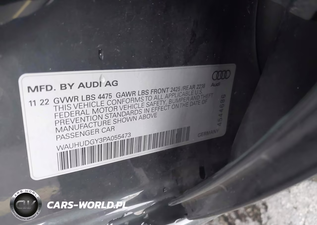 2023 Audi A3 Premium Plus 40 Tfsi Quattro S Tronic VIN:WAUHUDGY3PA055473 - 9