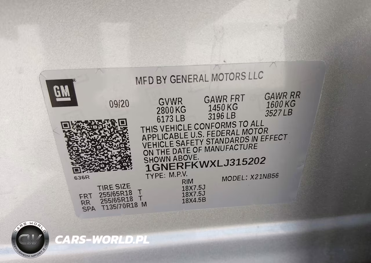 2020 Chevrolet Traverse Fwd Ls VIN:1GNERFKWXLJ315202 - 9