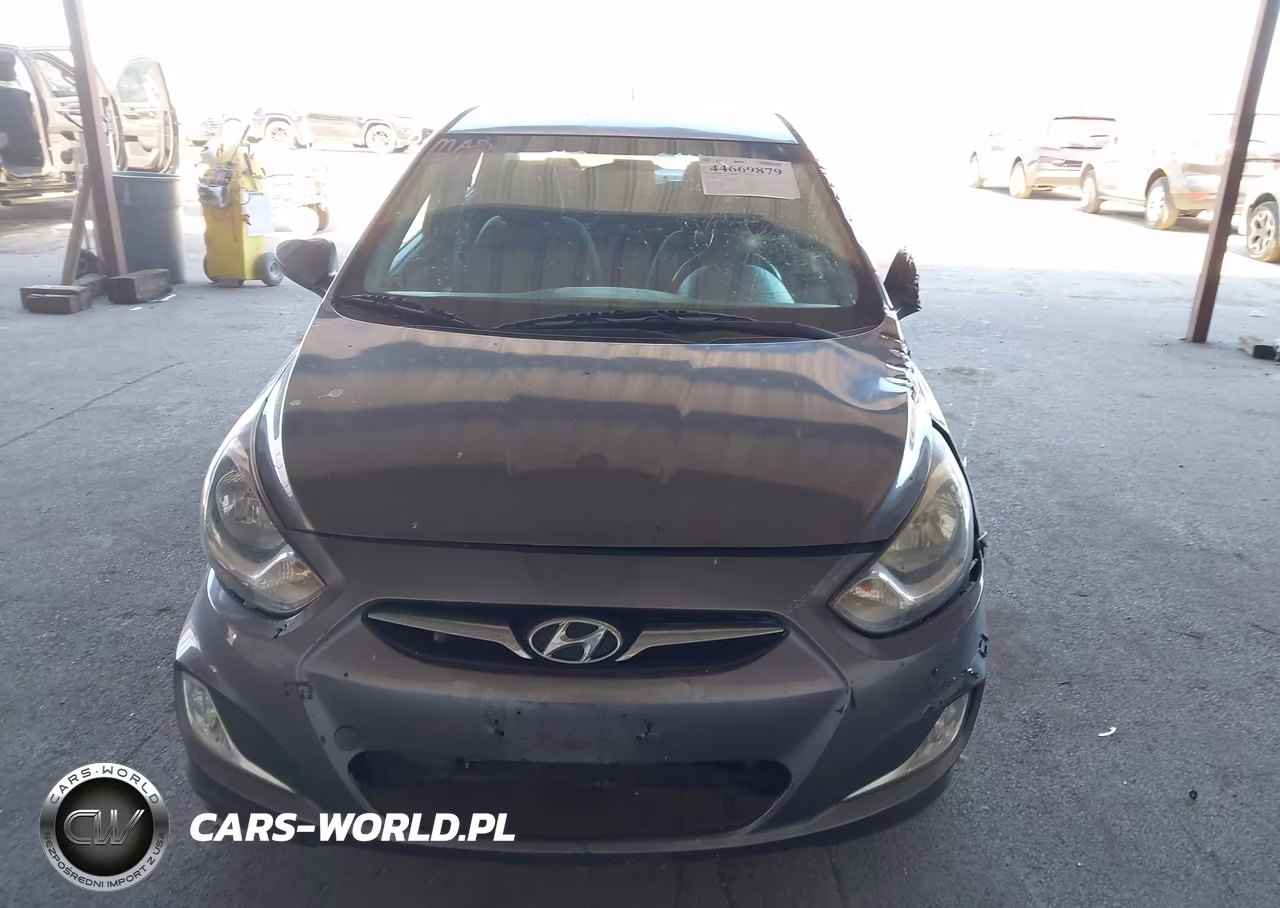 2014 Hyundai Accent Gls VIN:KMHCT4AE7EU611242 - 12