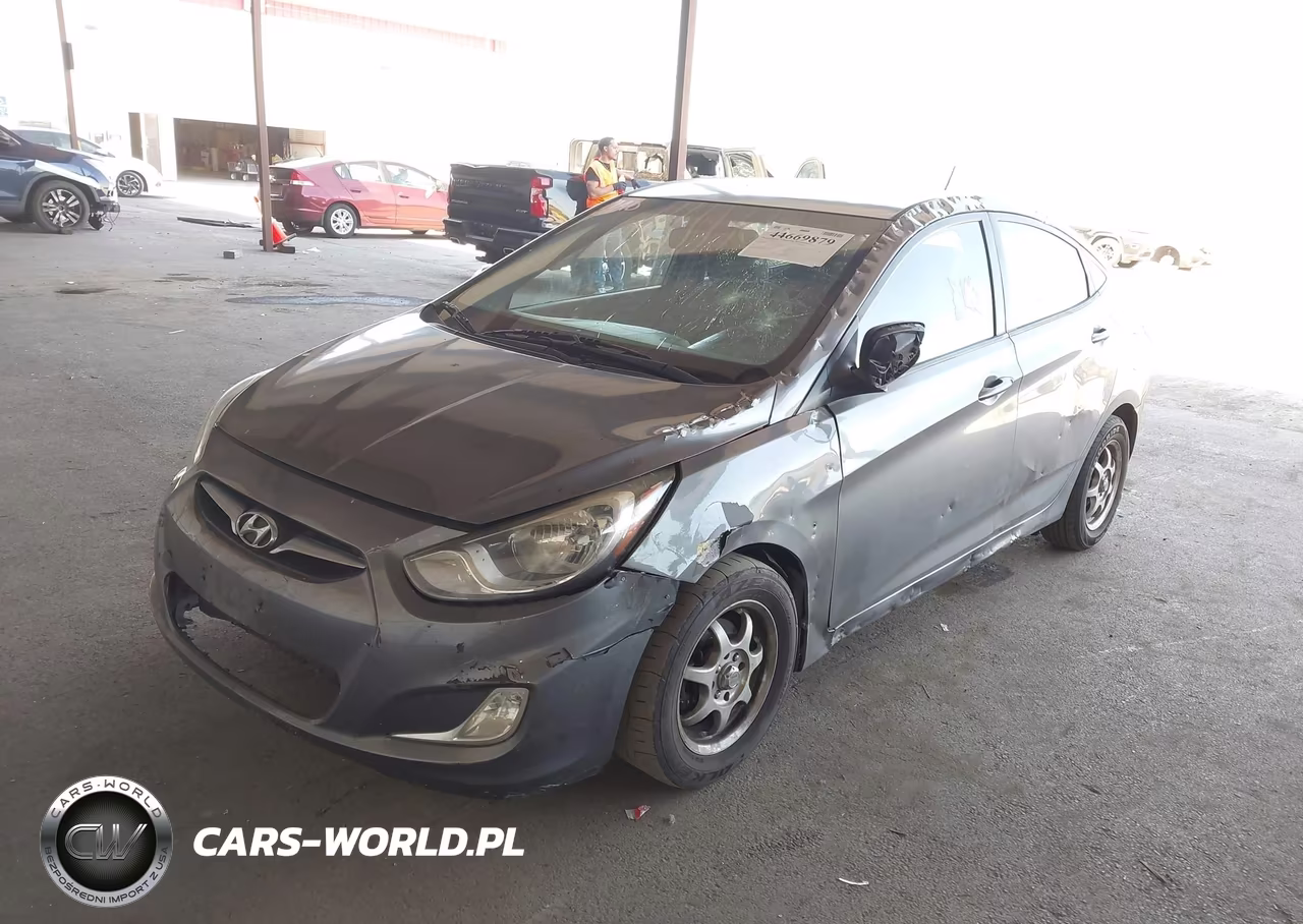 2014 Hyundai Accent Gls VIN:KMHCT4AE7EU611242 - 2