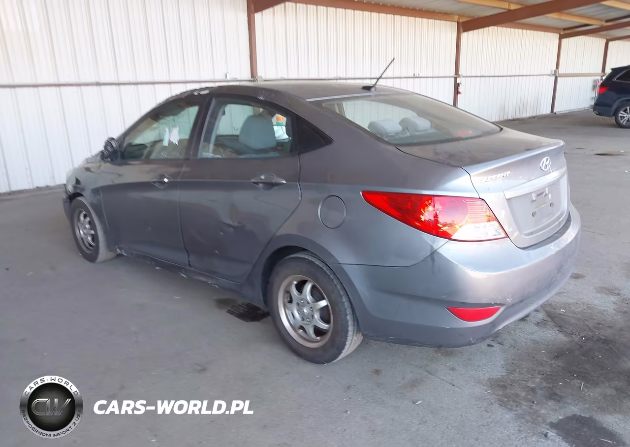 2014 Hyundai Accent Gls VIN:KMHCT4AE7EU611242 - 3