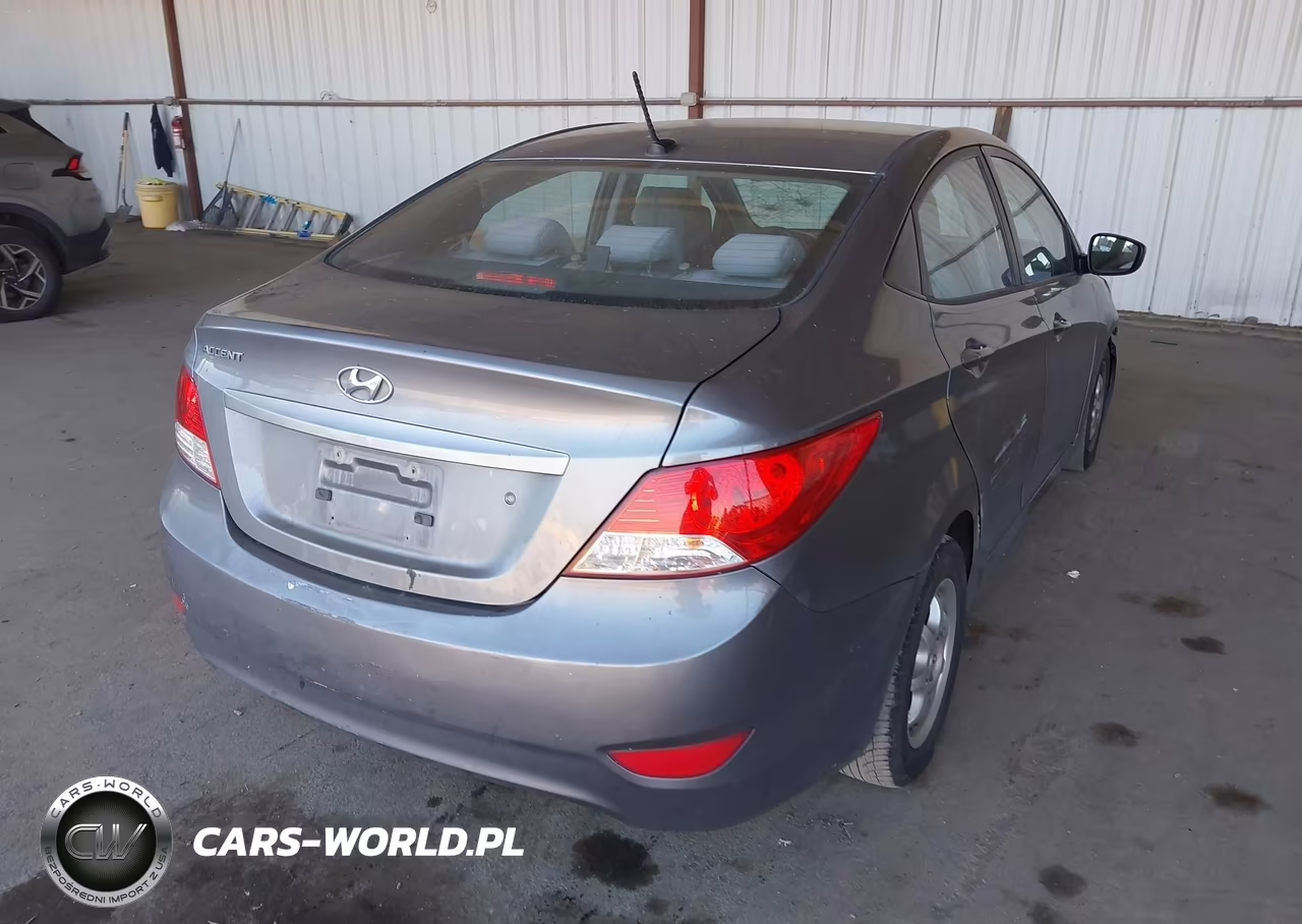 2014 Hyundai Accent Gls VIN:KMHCT4AE7EU611242 - 4