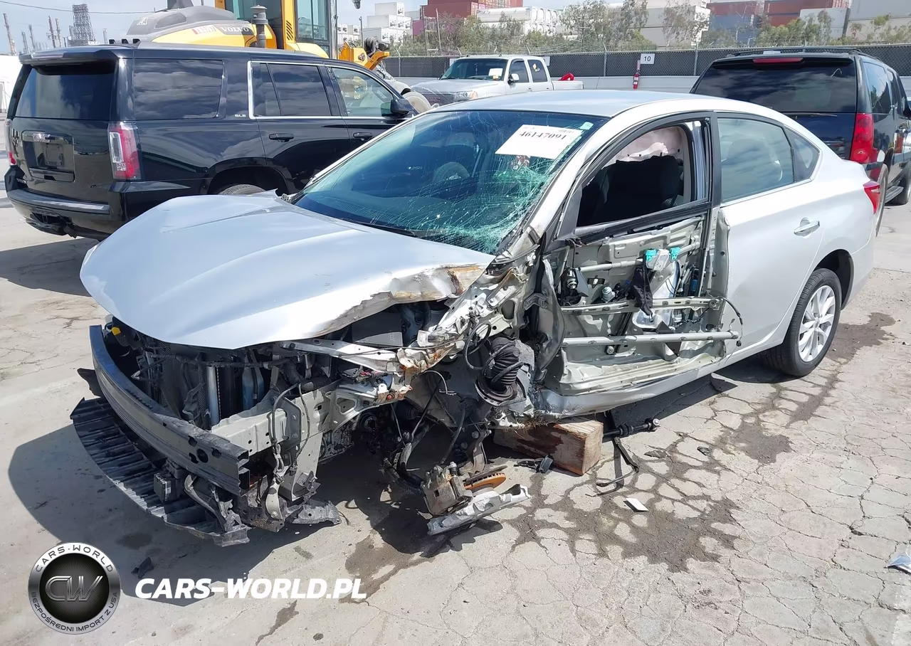 2019 Nissan Sentra Sv VIN:3N1AB7AP9KY431905 - 2