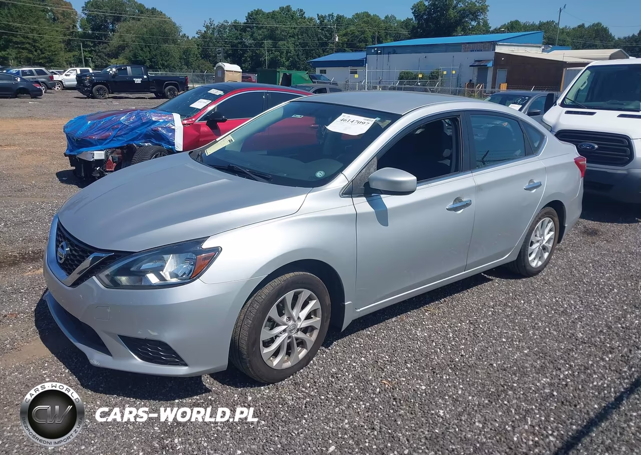 2018 Nissan Sentra Sv VIN:3N1AB7AP1JY279679 - 2