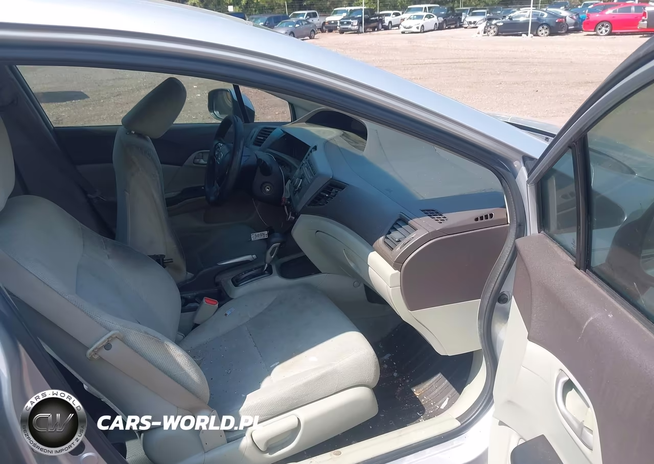 2012 Honda Civic Lx VIN:19XFB2F56CE086333 - 5