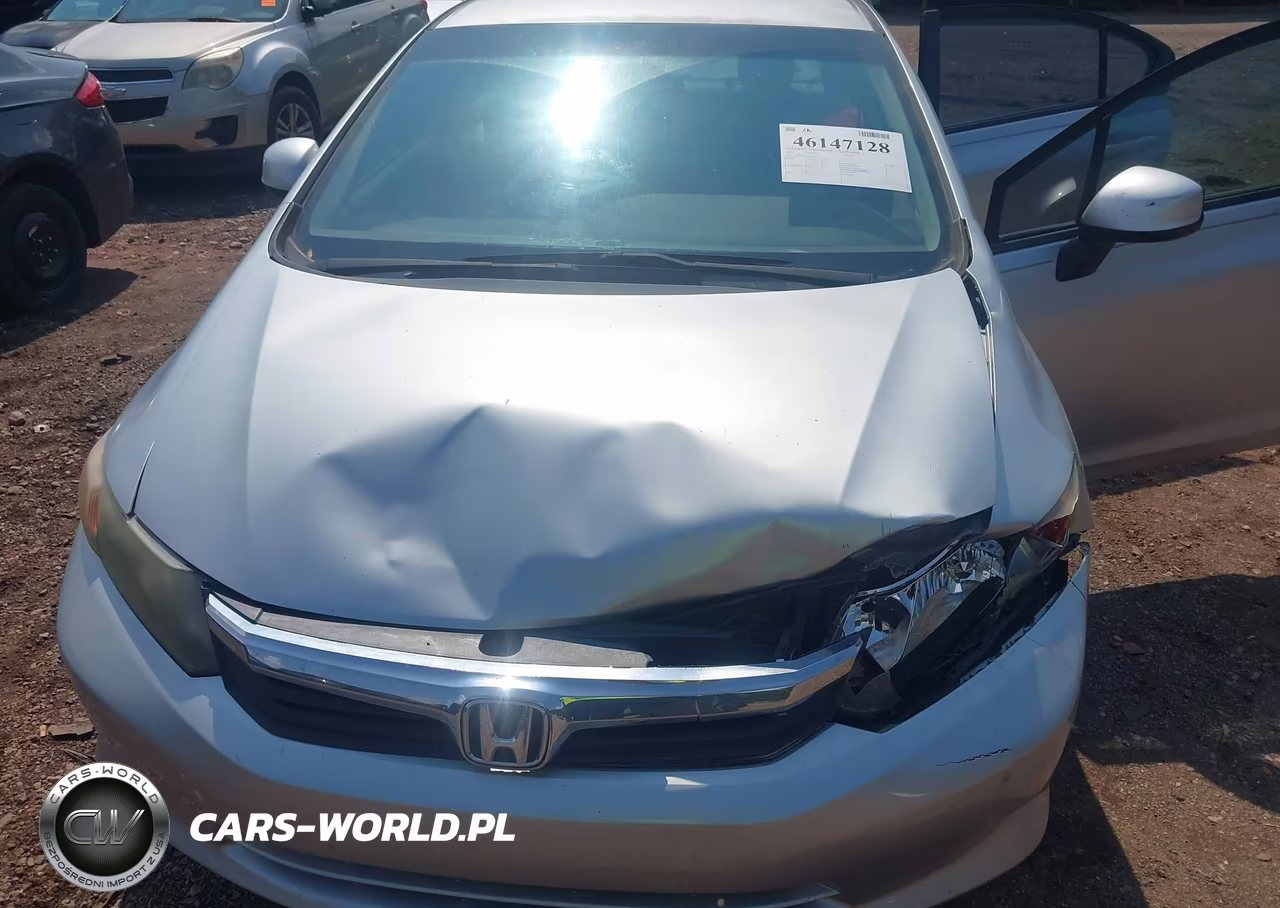 2012 Honda Civic Lx VIN:19XFB2F56CE086333 - 6