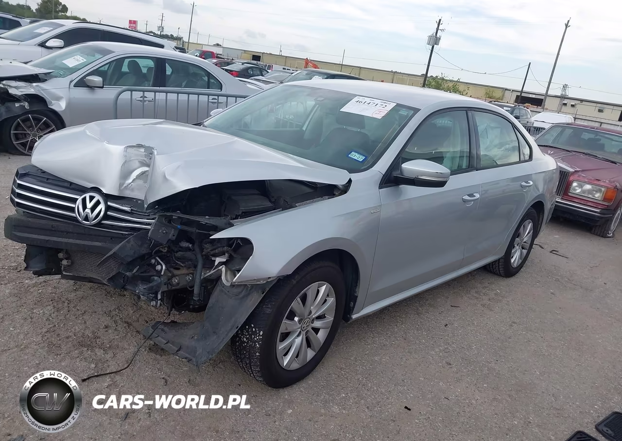 2015 Volkswagen Passat 1.8T Wolfsburg Edition VIN:1VWAS7A3XFC007252 - 2