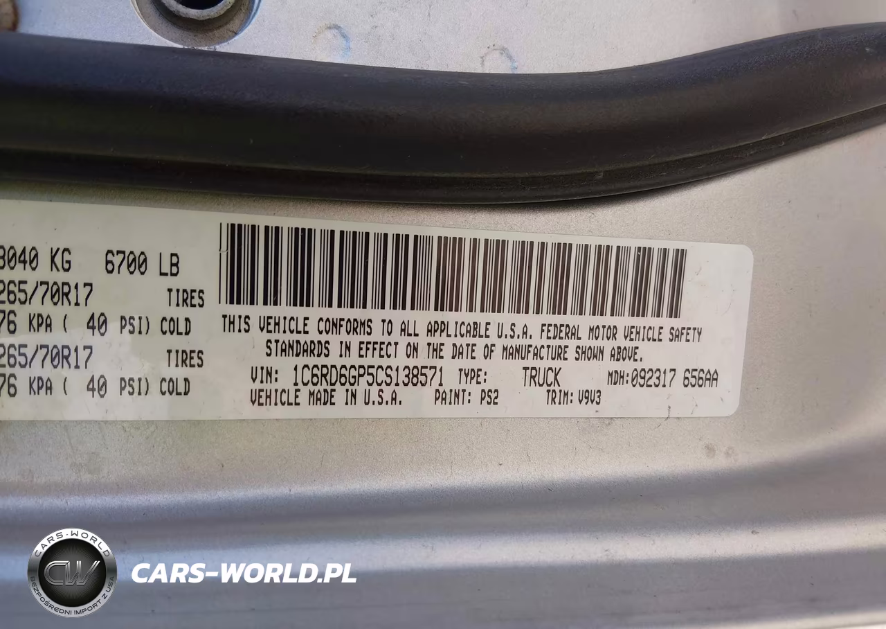 2012 Ram 1500 Slt VIN:1C6RD6GP5CS138571 - 12