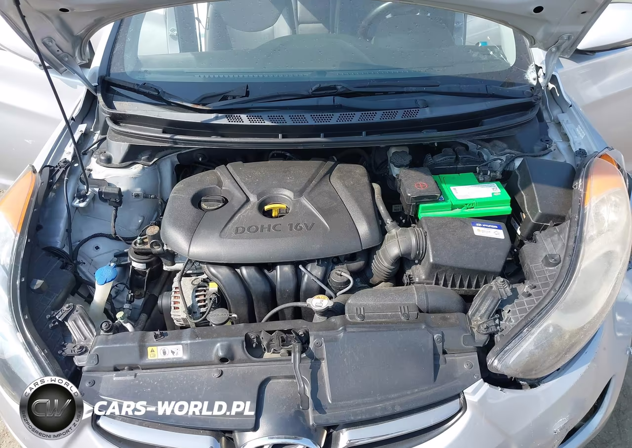 2012 HYUNDAI ELANTRA GLS VIN:KMHDH4AE1CU345347 - 10
