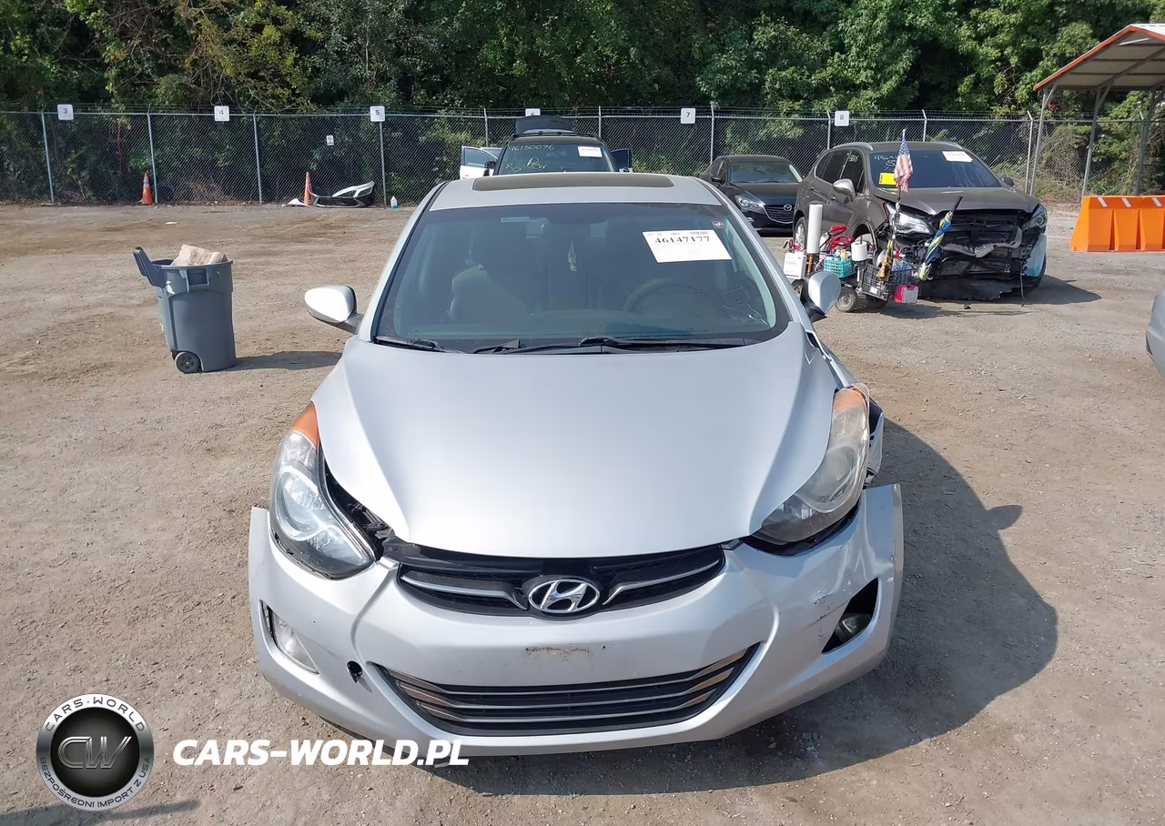 2012 HYUNDAI ELANTRA GLS VIN:KMHDH4AE1CU345347 - 12