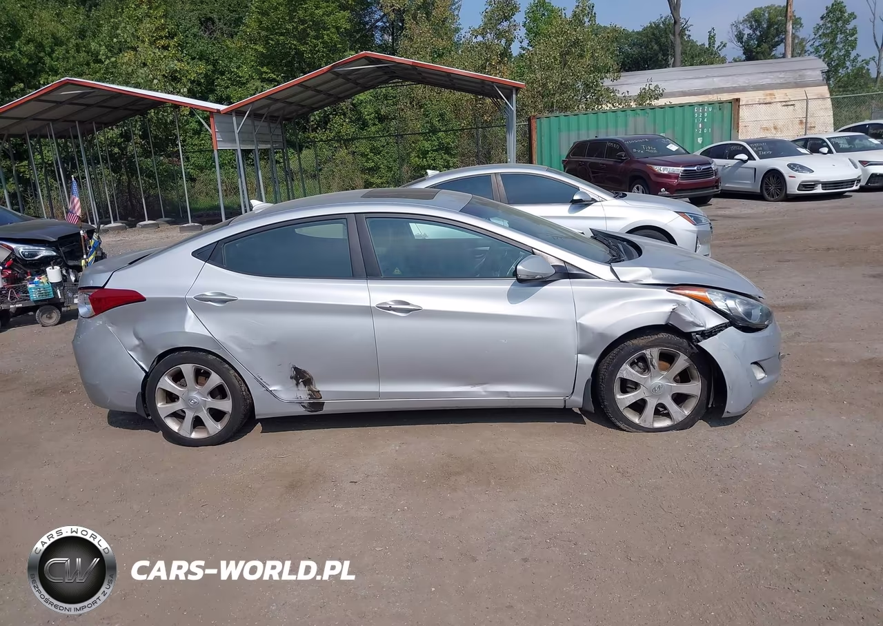 2012 HYUNDAI ELANTRA GLS VIN:KMHDH4AE1CU345347 - 13