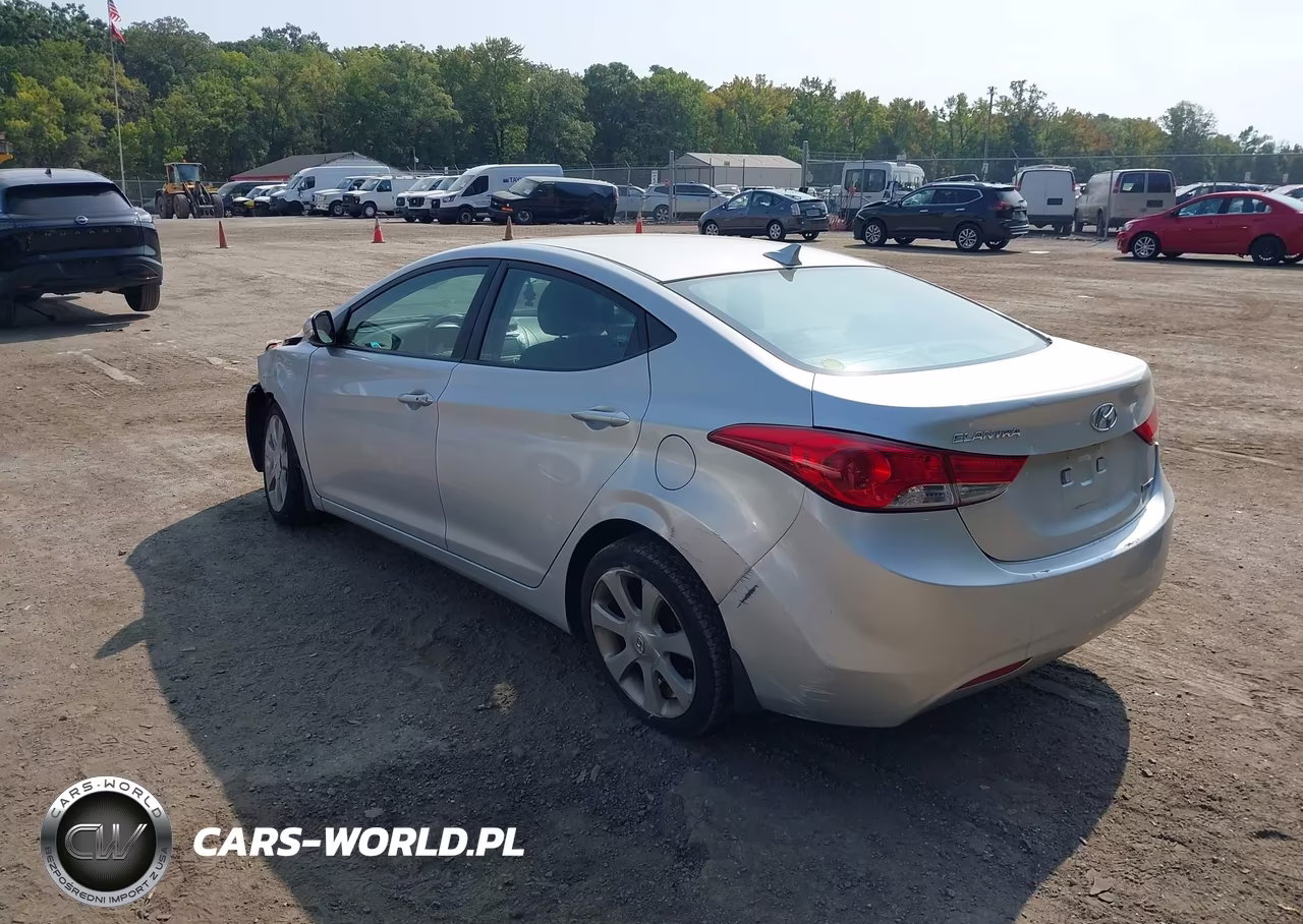 2012 HYUNDAI ELANTRA GLS VIN:KMHDH4AE1CU345347 - 3