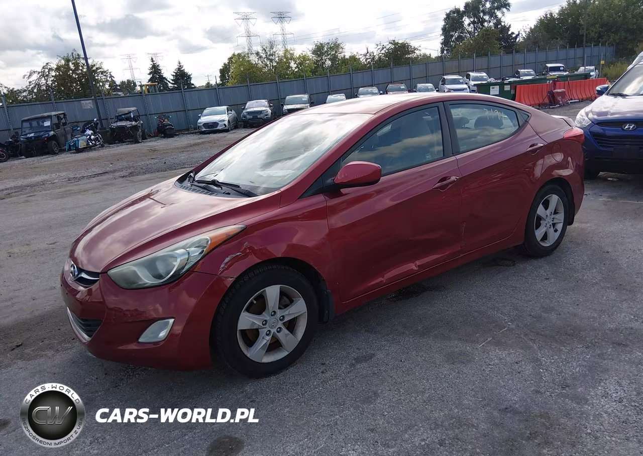 2012 Hyundai Elantra Gls (Ulsan Plant) VIN:KMHDH4AE7CU387456 - 2