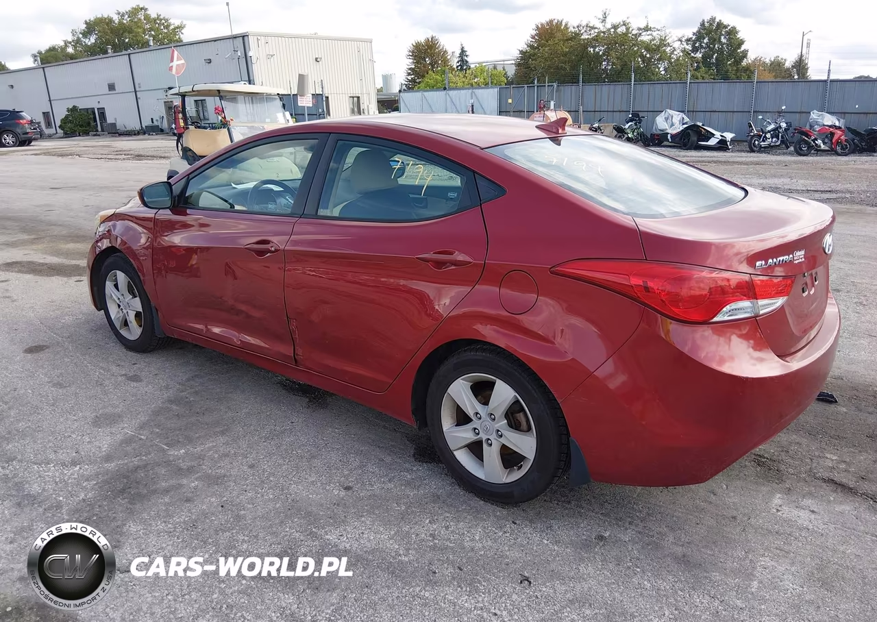 2012 Hyundai Elantra Gls (Ulsan Plant) VIN:KMHDH4AE7CU387456 - 3