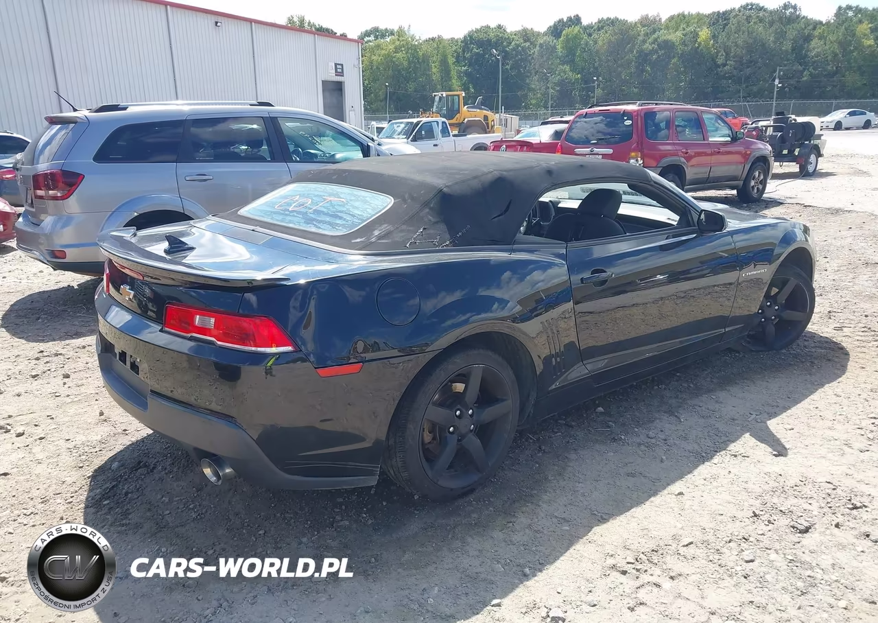 2014 Chevrolet Camaro 1Lt VIN:2G1FB3D31E9184896 - 4